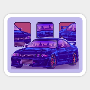 Skyline Gtr R33 Minimalist Sports Sticker